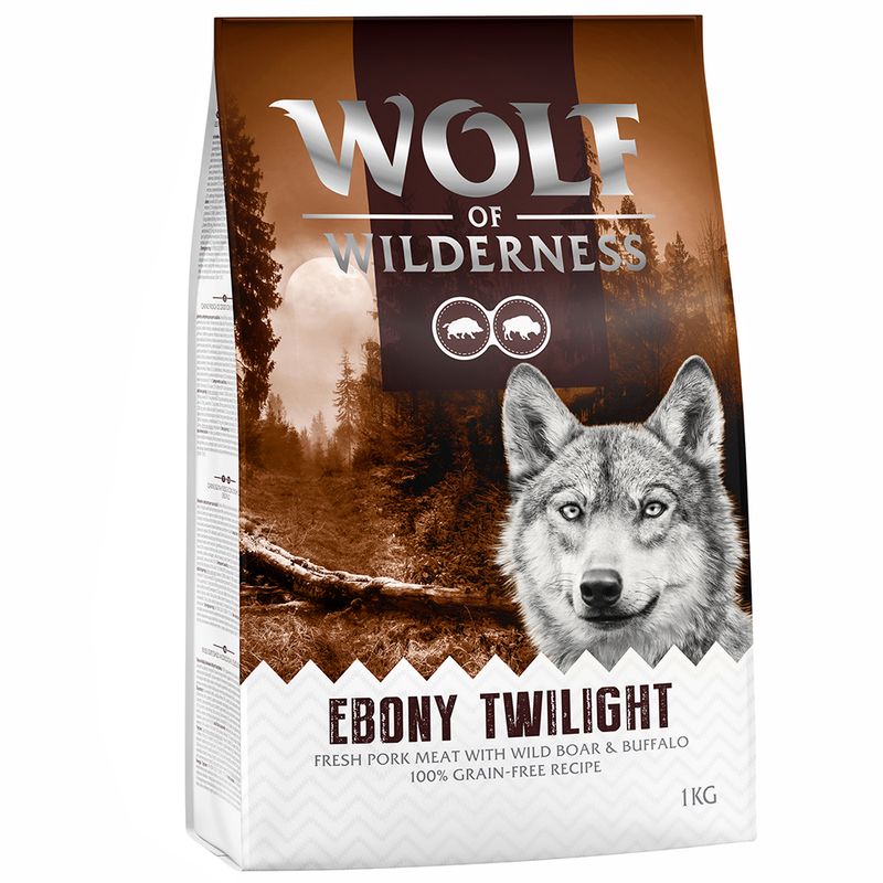 Wolf of Wilderness Ebony Twilight, gibier, buffle - sans céréales