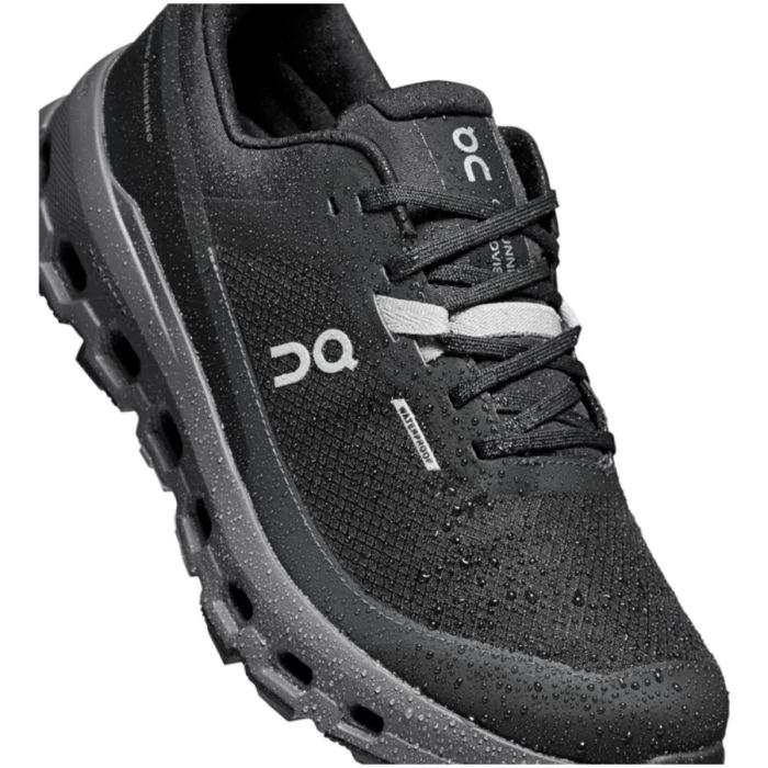 On Herre Trailsko Cloudvista 2 Waterproof Sort