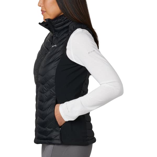 Doudoune randonnée COLUMBIA POWDER PASS VEST BLACK