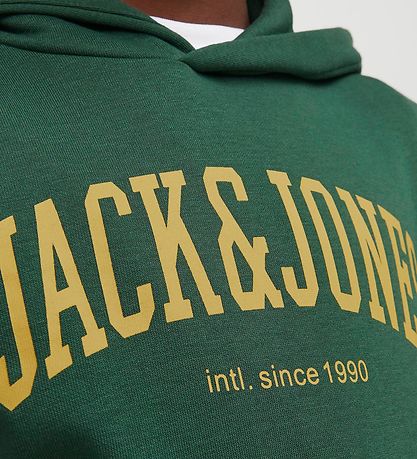 Jack & Jones Kapuzenpullover - JjeJosh - Dark Green