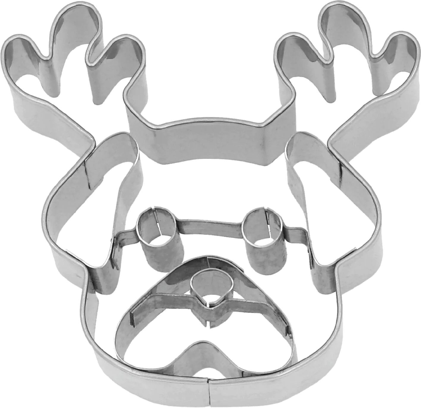 Ausstechform Weihnachtsmops, 6 cm