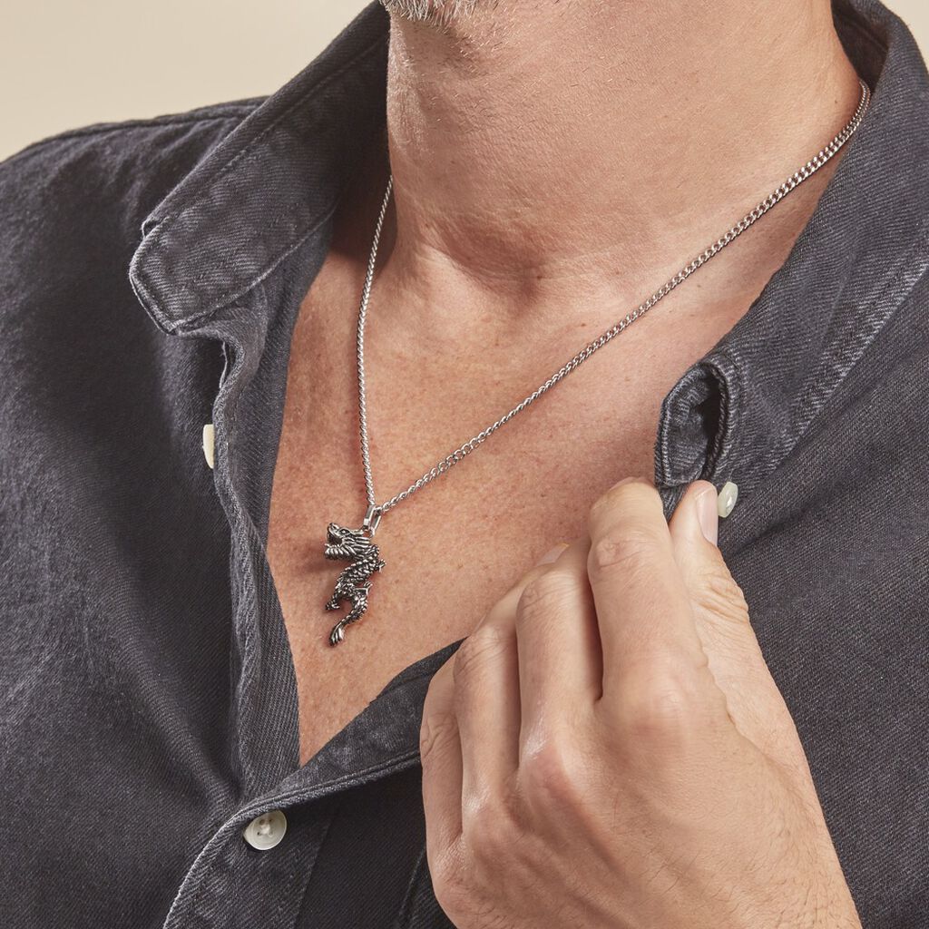 Collier Acier Gris Lacme