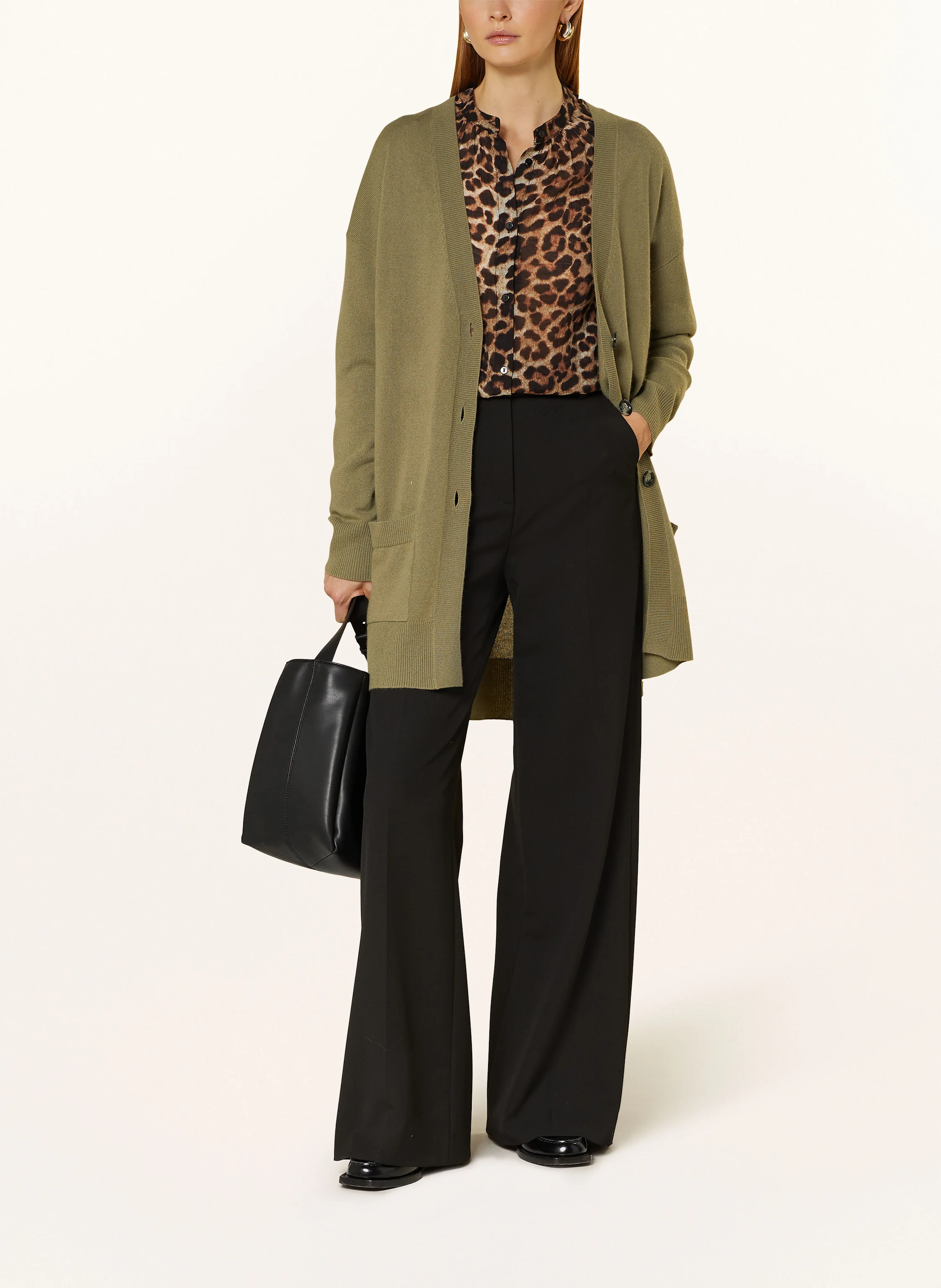 darling harbour Cashmere-Strickjacke