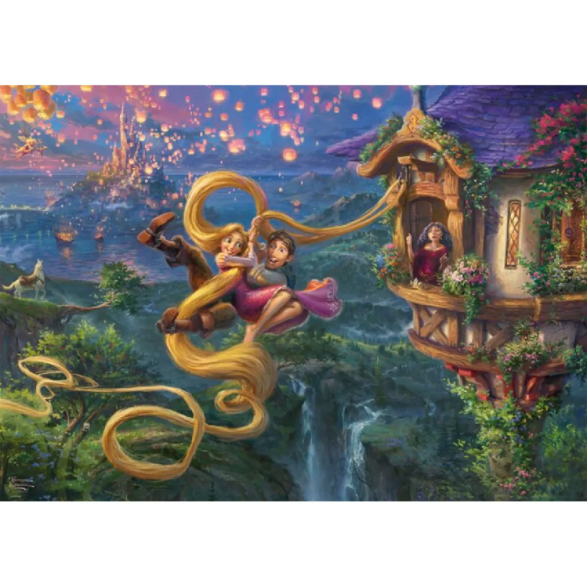 Schmidt Spiele Puzzle 1000 pcs Raiponce - Disney
