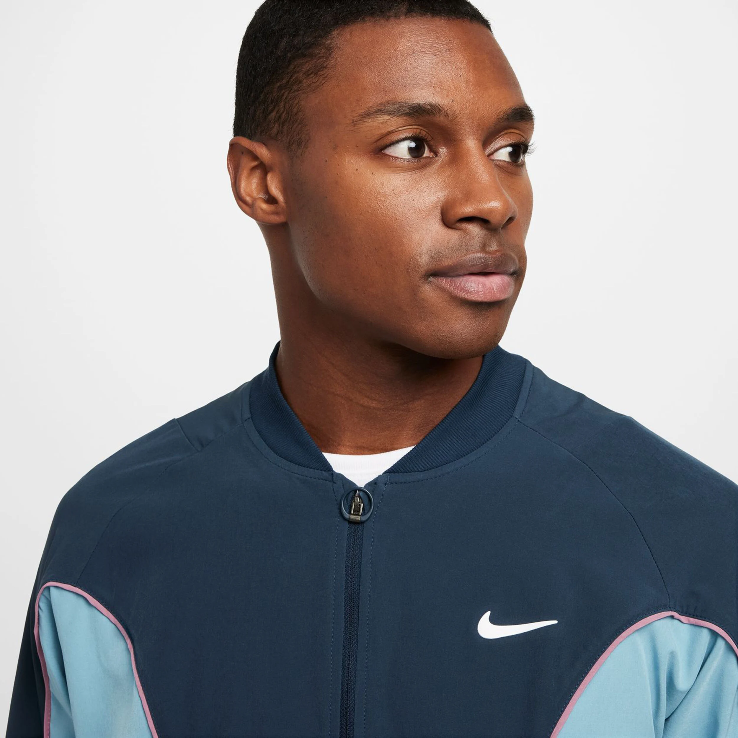 Nike Court Dri-Fit Advantage Veste De Survêtement Hommes - Bleu Foncé , Bleu Clair