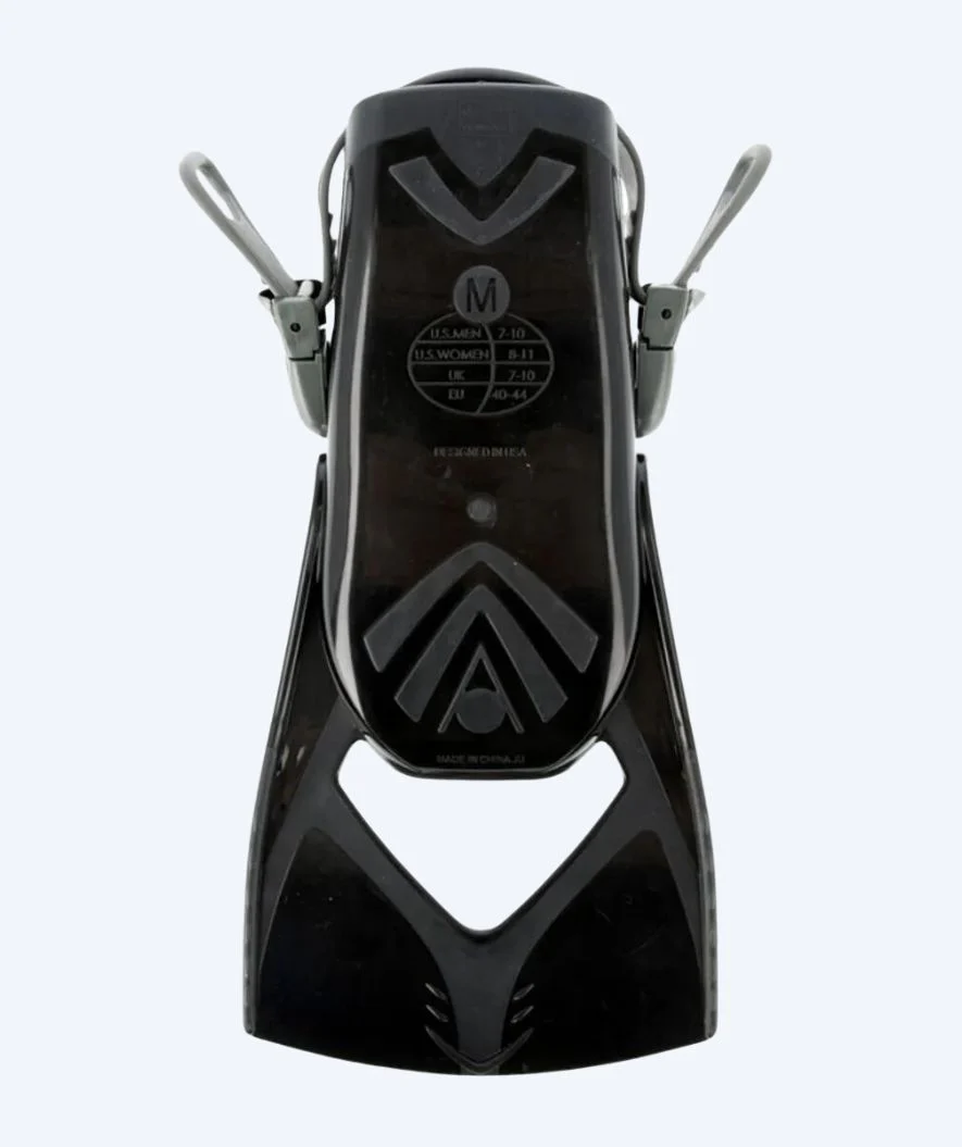 Aquasphere svømmefødder - Zip VX - Sort/grå