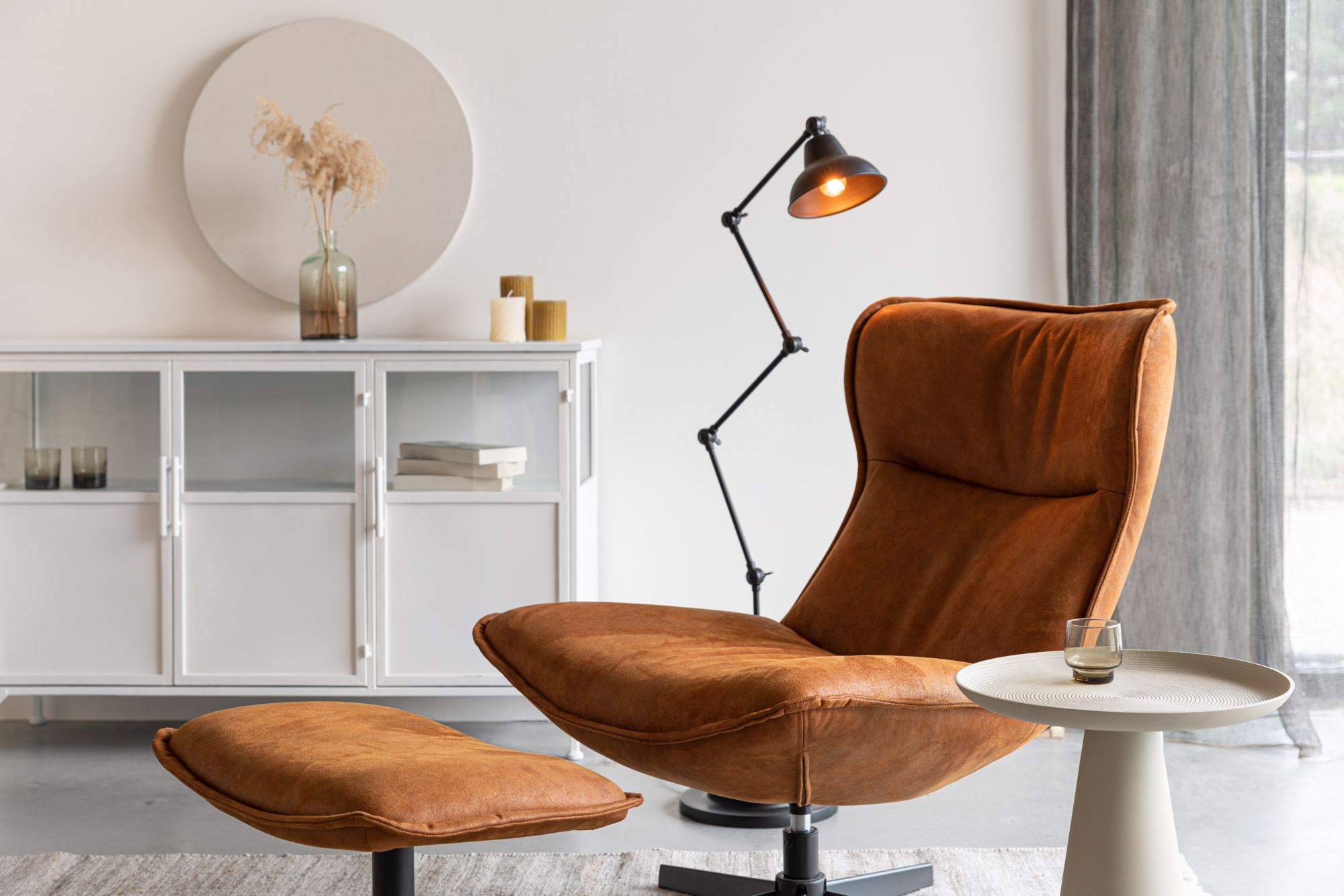 LOUNGE CHAIR JOHN ANTHRACITE