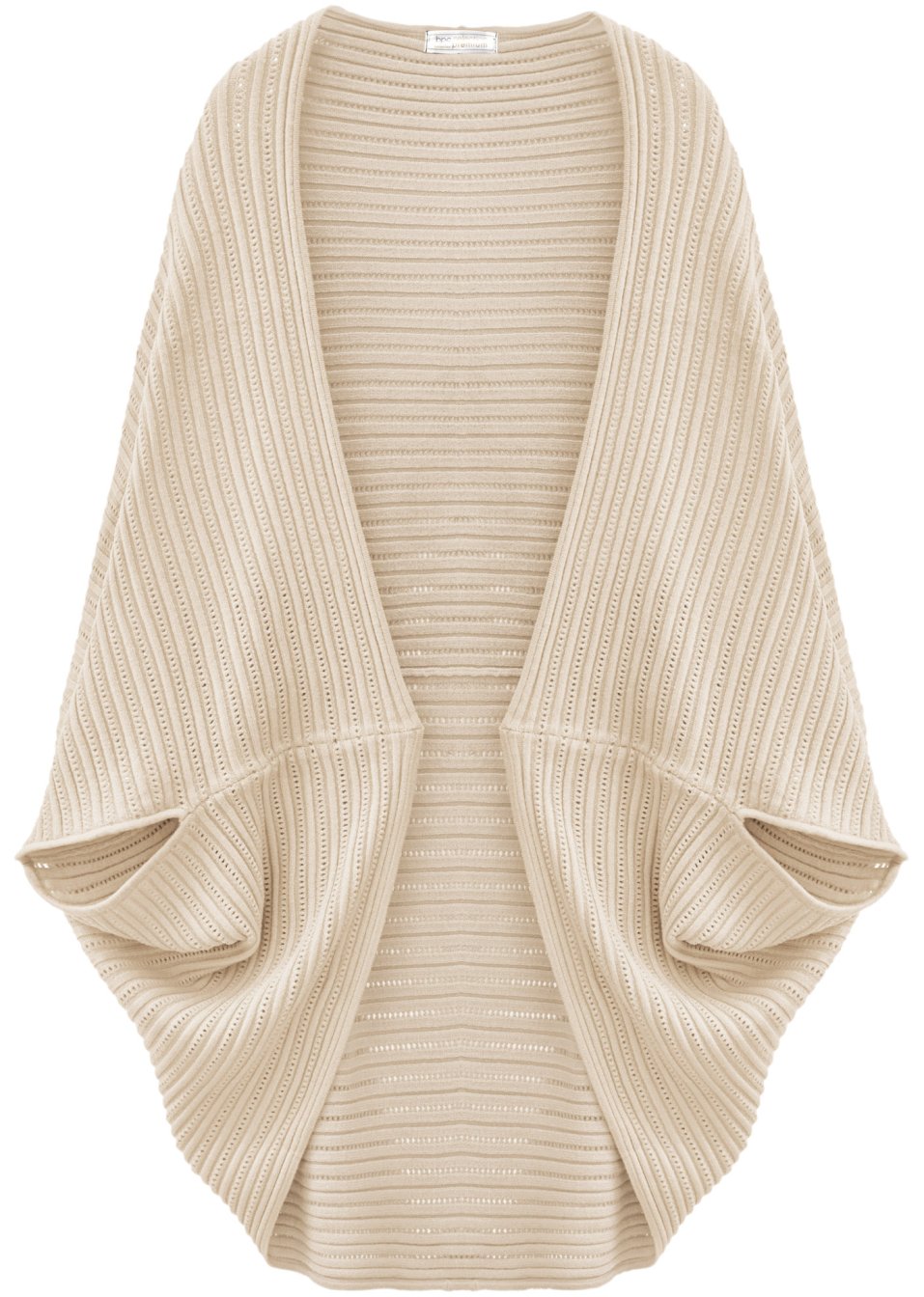 Poncho en fine maille