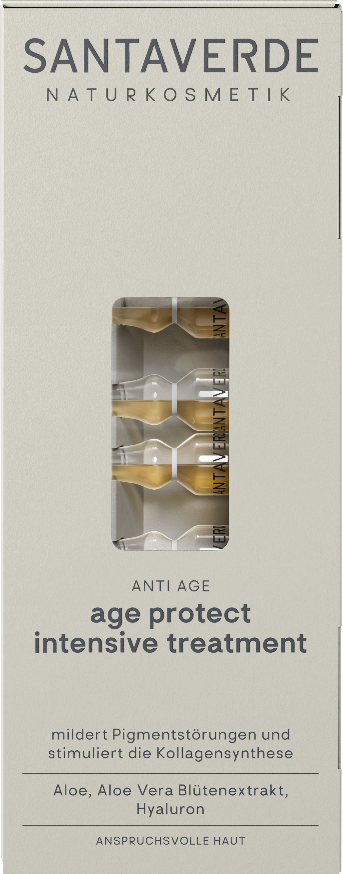 SANTAVERDE  AGE PROTECT intensive treatment, 10 x 1 ml (10 ml)