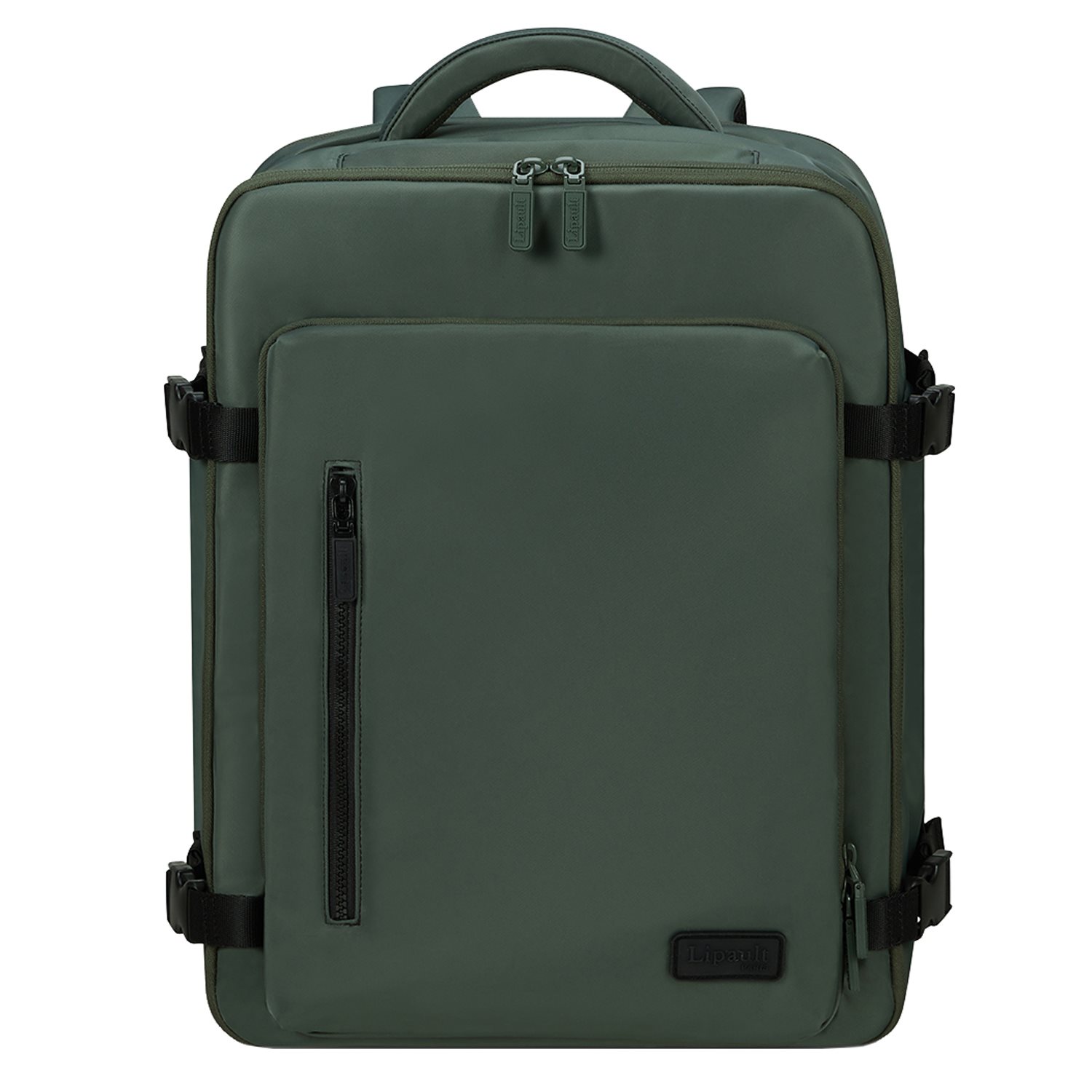 Lipault City Plume Travel Backpack khaki