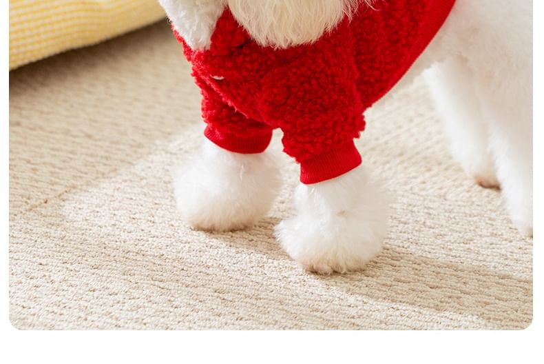 2 nachten - Dragon Chenille Hooded Pet Top