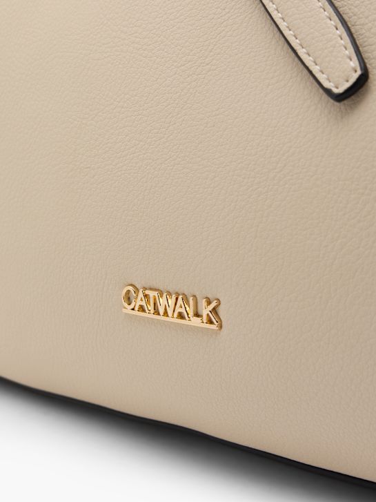 Catwalk Handtasche Creme