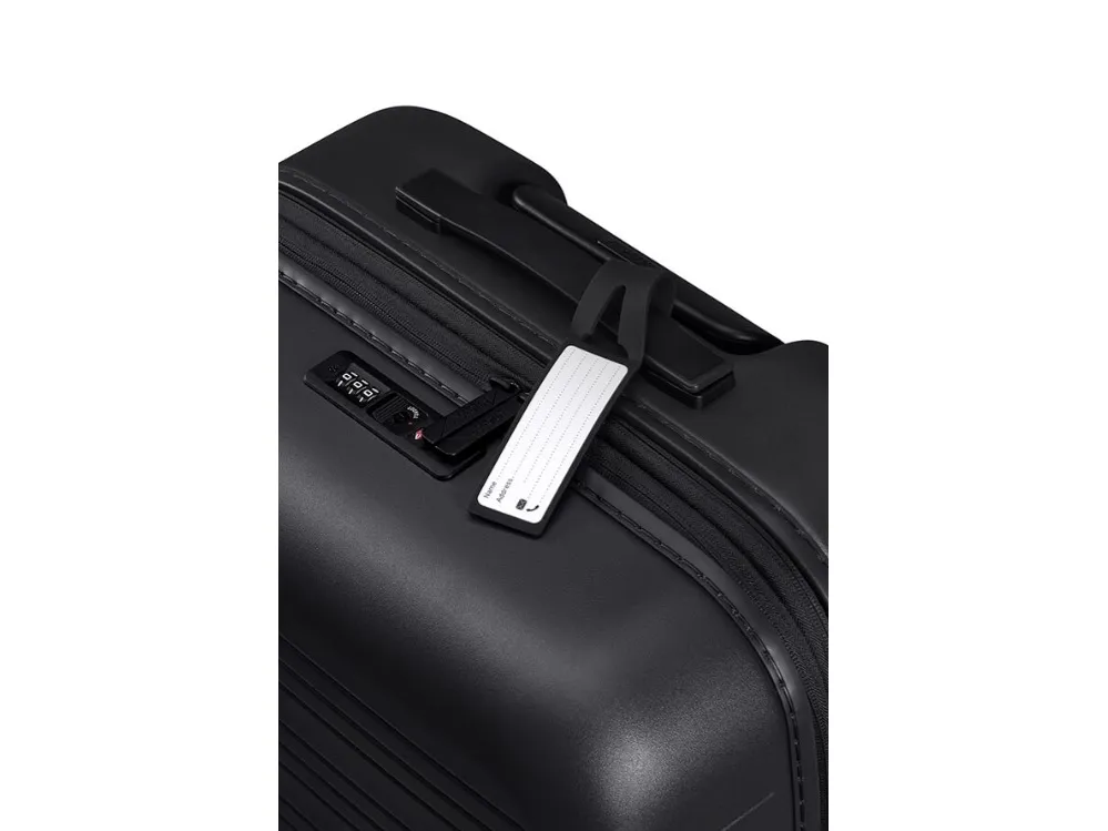 American Tourister Novastream Spinner, Rejsetaske, Hård skal, Sort, Dark Slate, Mellem, Polykarbonat (PC)