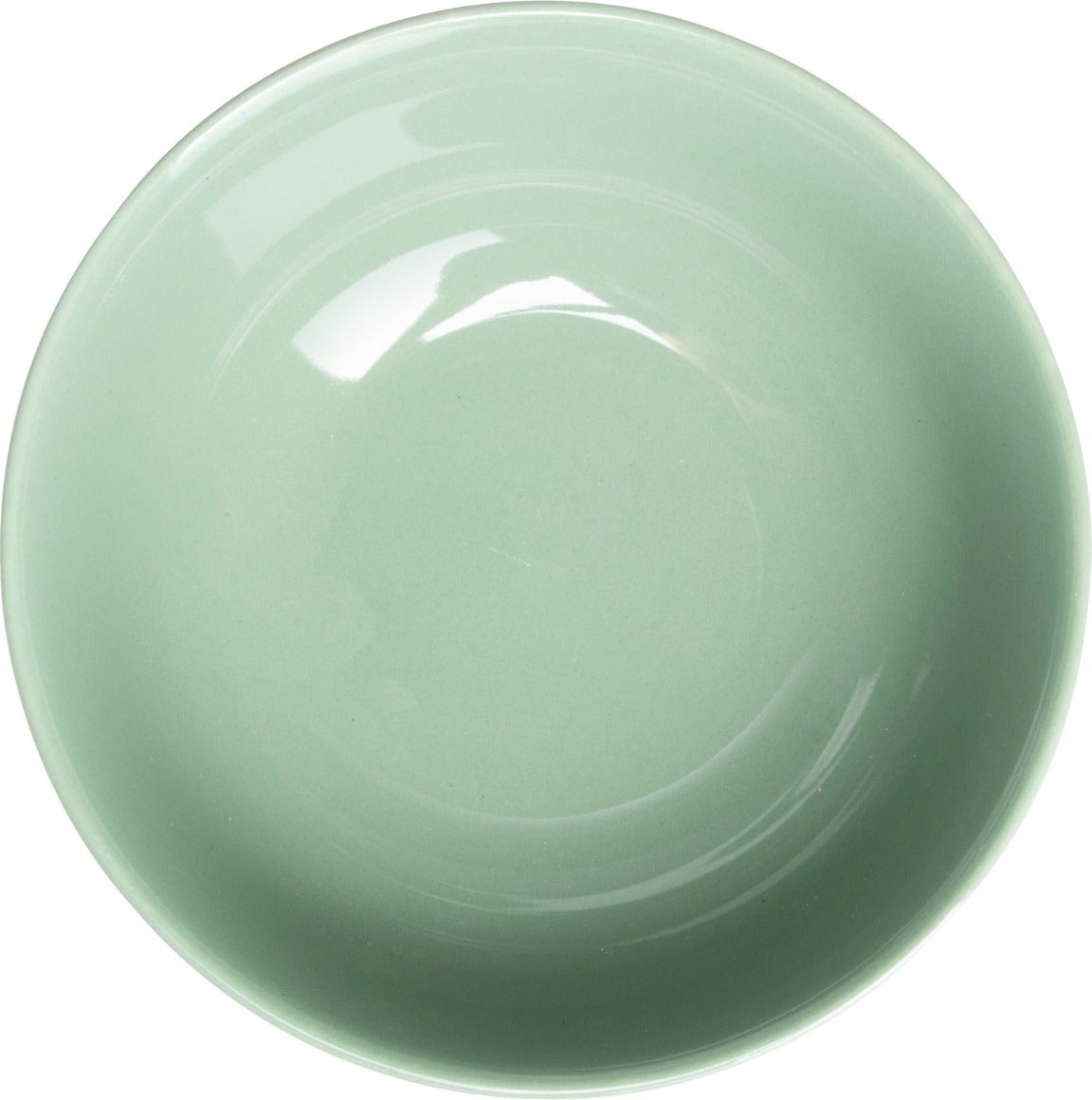 Gusta schaal sardientje wit / groen D 10 H 4,2 cm 2 stuks