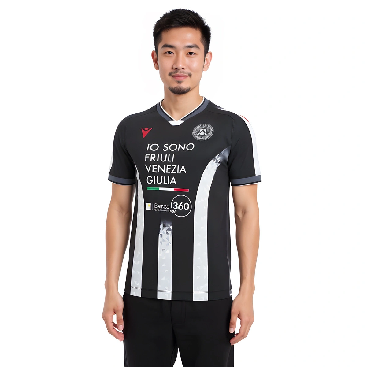 Camisola Macron Udinese Primeiro Equipamento 2025-2026