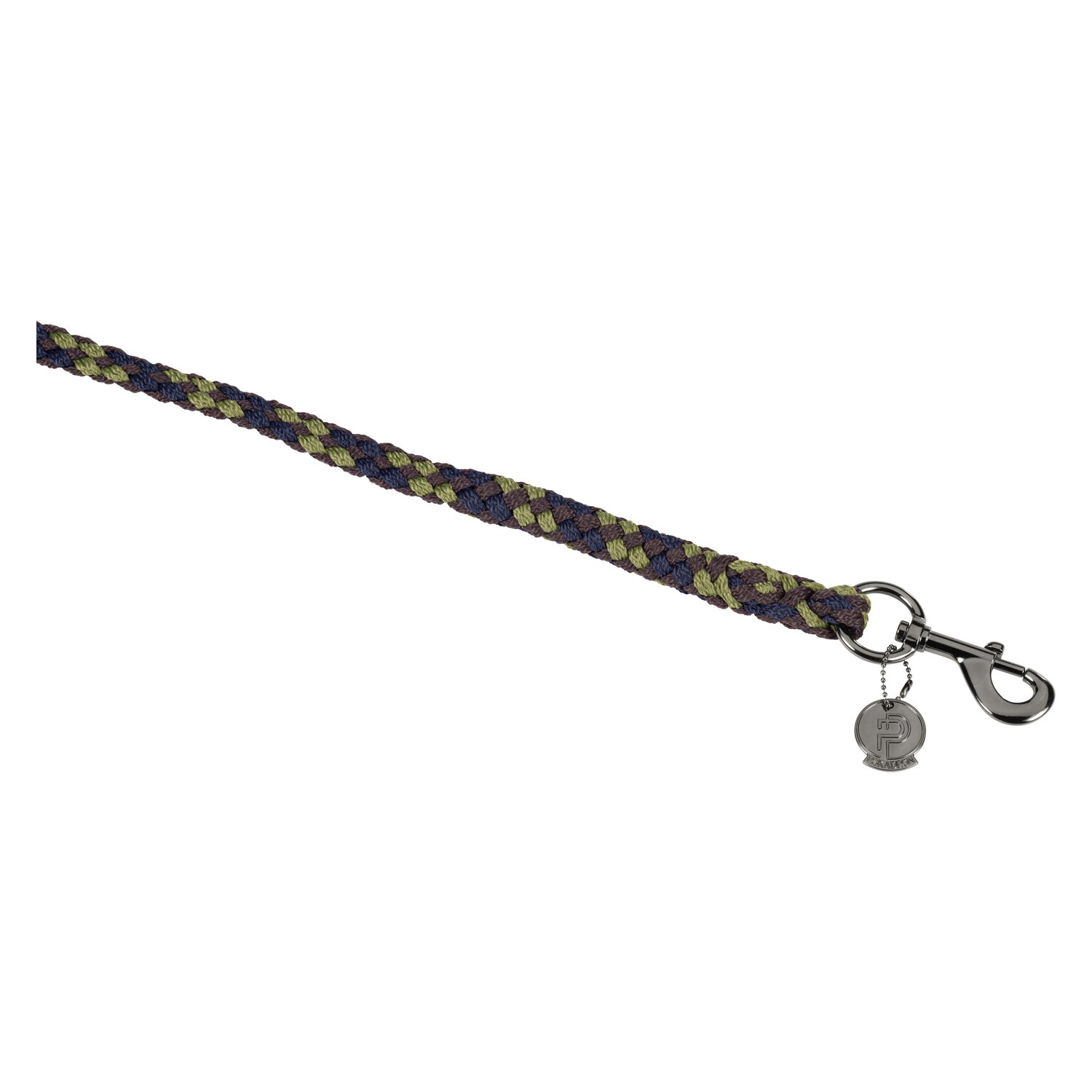 ESKADRON Platinum Anbinde- und Führstrick mit Karabinerhaken Regular  - teak brown - 2 m