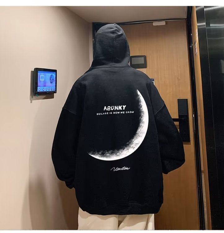 Wewewow - Maanprint Hoodie