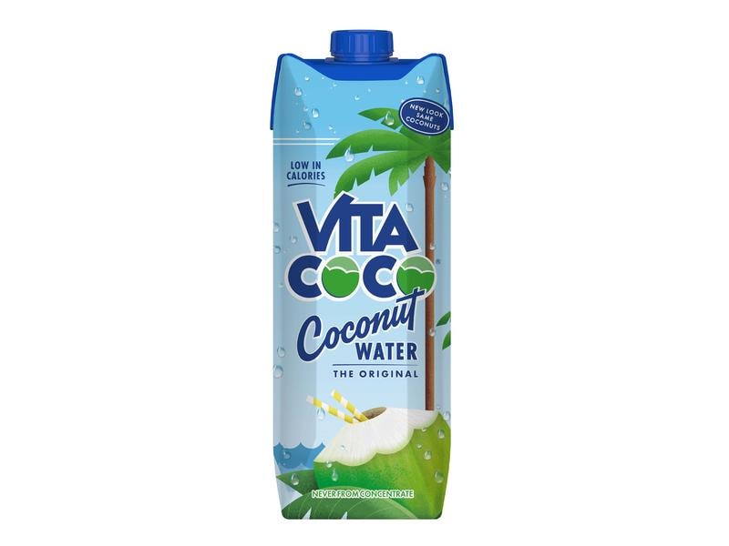 Vita Coco Kokosnusswasser Original 1 l Kalorienarmer Kokosnussdrink