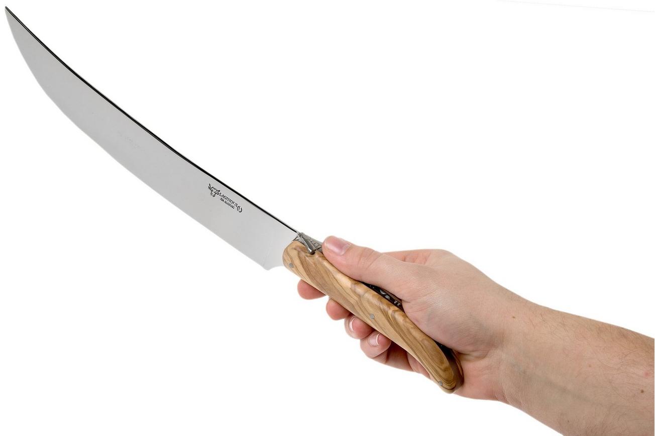 Laguiole en Aubrac champagnesabel olijfhout