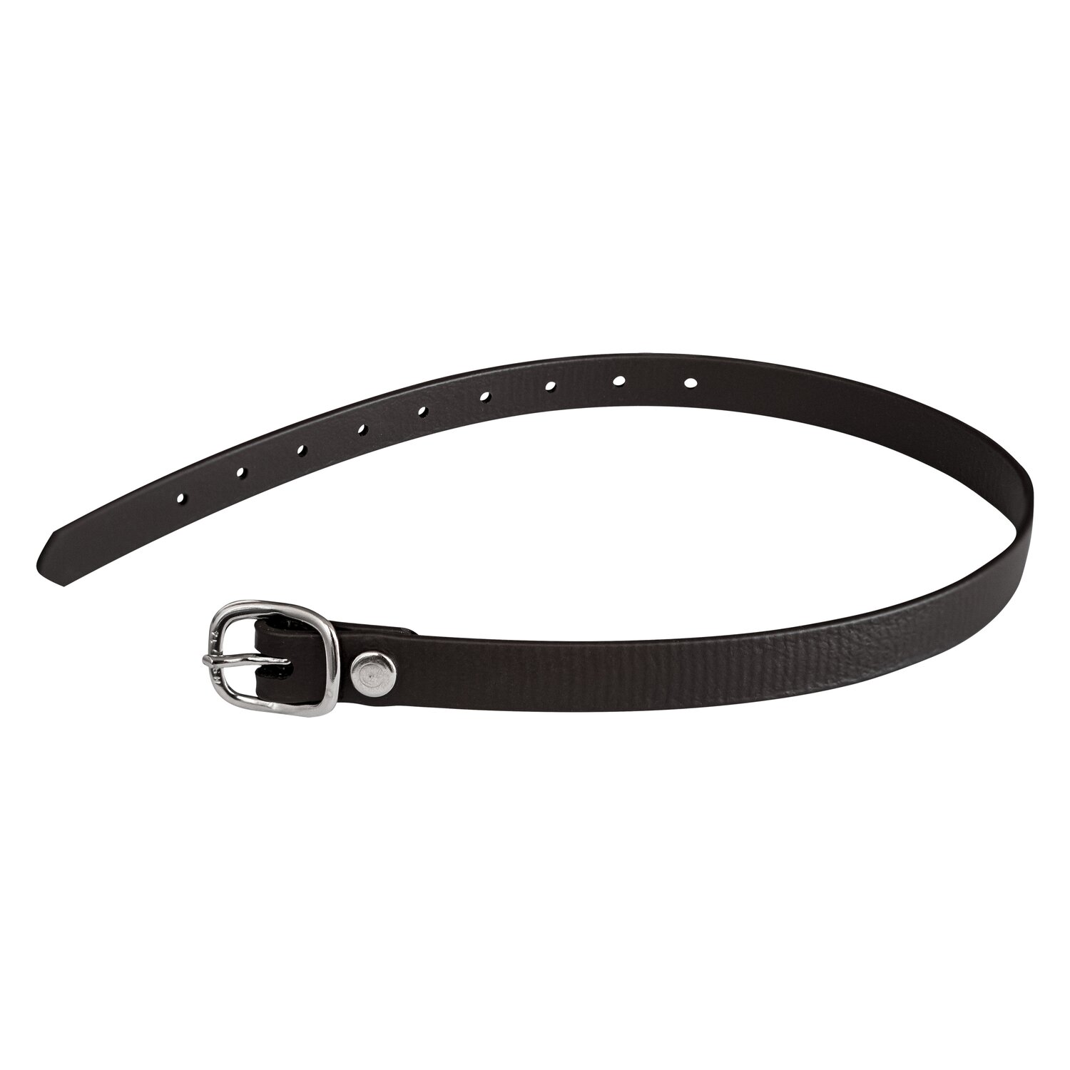 SPRENGER Sporenriemen Biothane  - schwarz - 45 cm