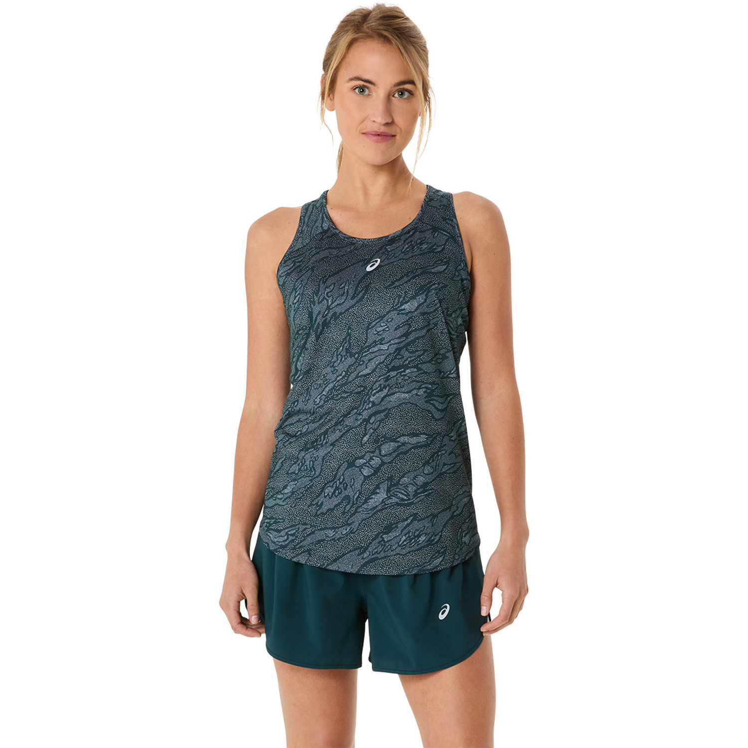 ASICS Road All Over Print Tank Dames
