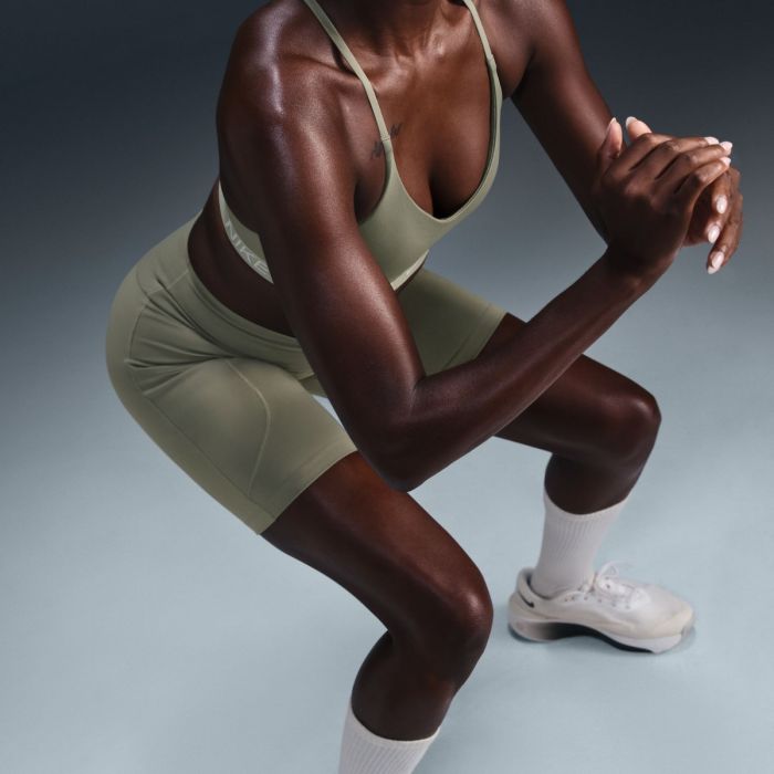 Nike Dame Korte tights Dri-FIT One High-Waisted 8in Short Tight Grøn