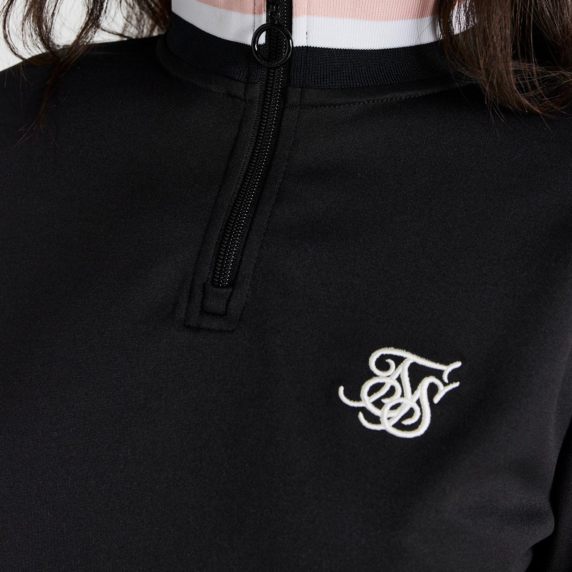 SikSilk quarterZip Hoodie Womens