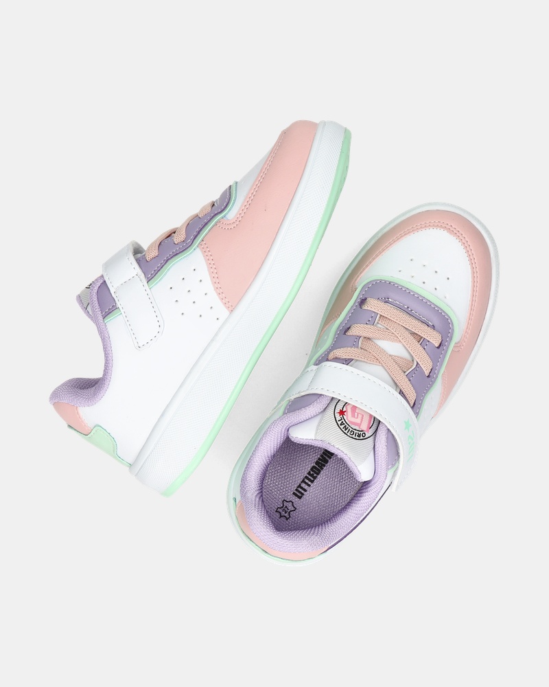 Little David Klittenbandschoenen  - wit