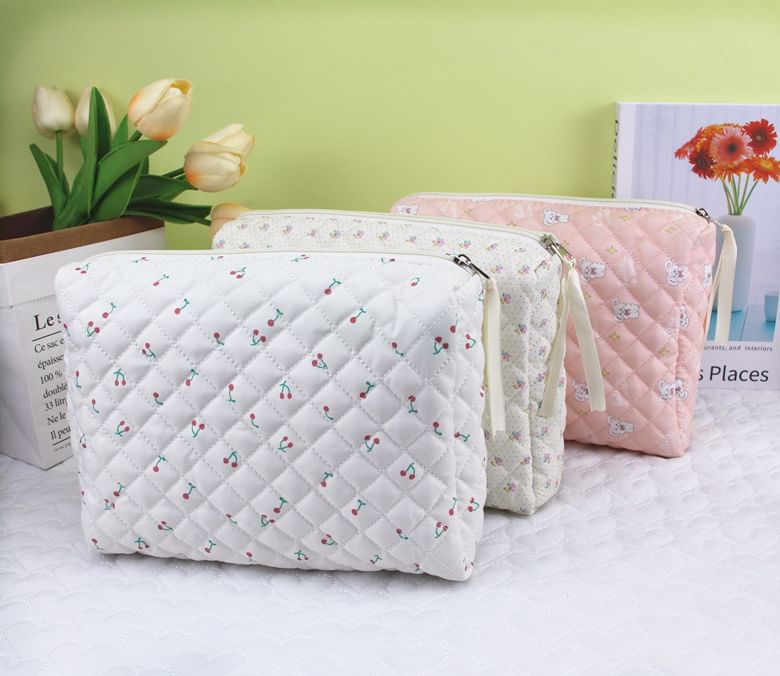 Milha - Stoffen make-uptas met print