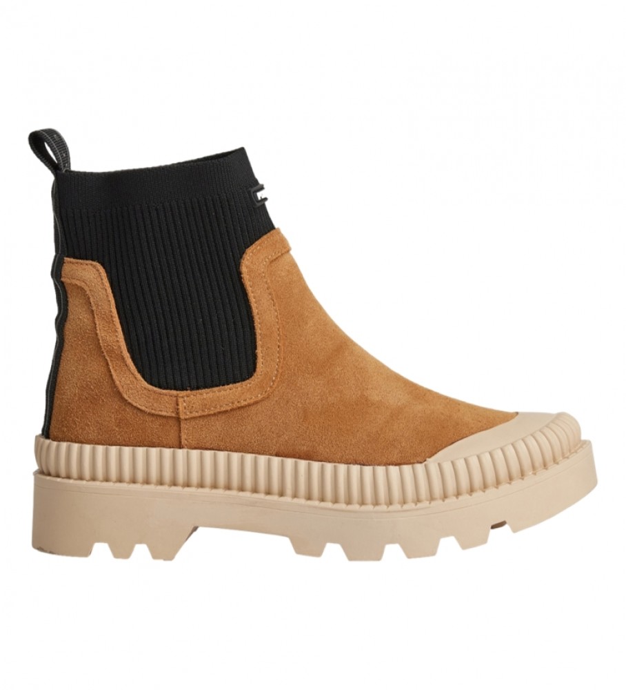 Botas de cano curto Pepe Jeans Ascot Chelsea marrons