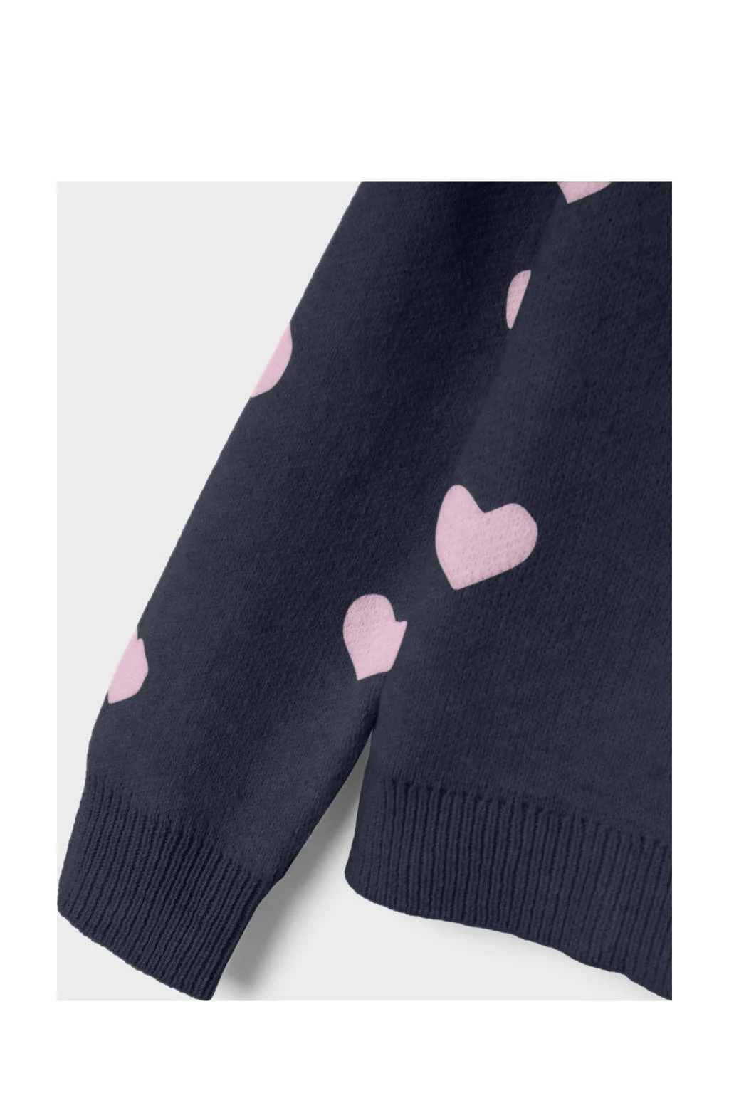NAME IT gebreide trui donkerblauw
