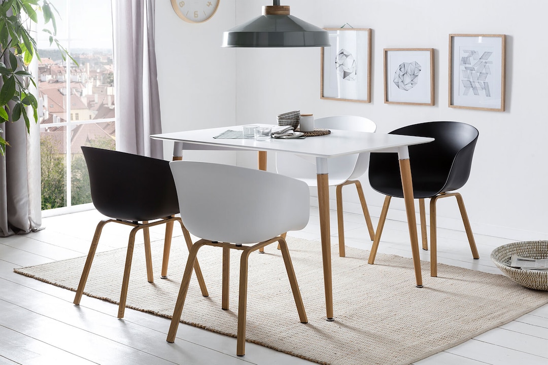 CASAVANTI Esszimmerstuhl 2er Set schwarz