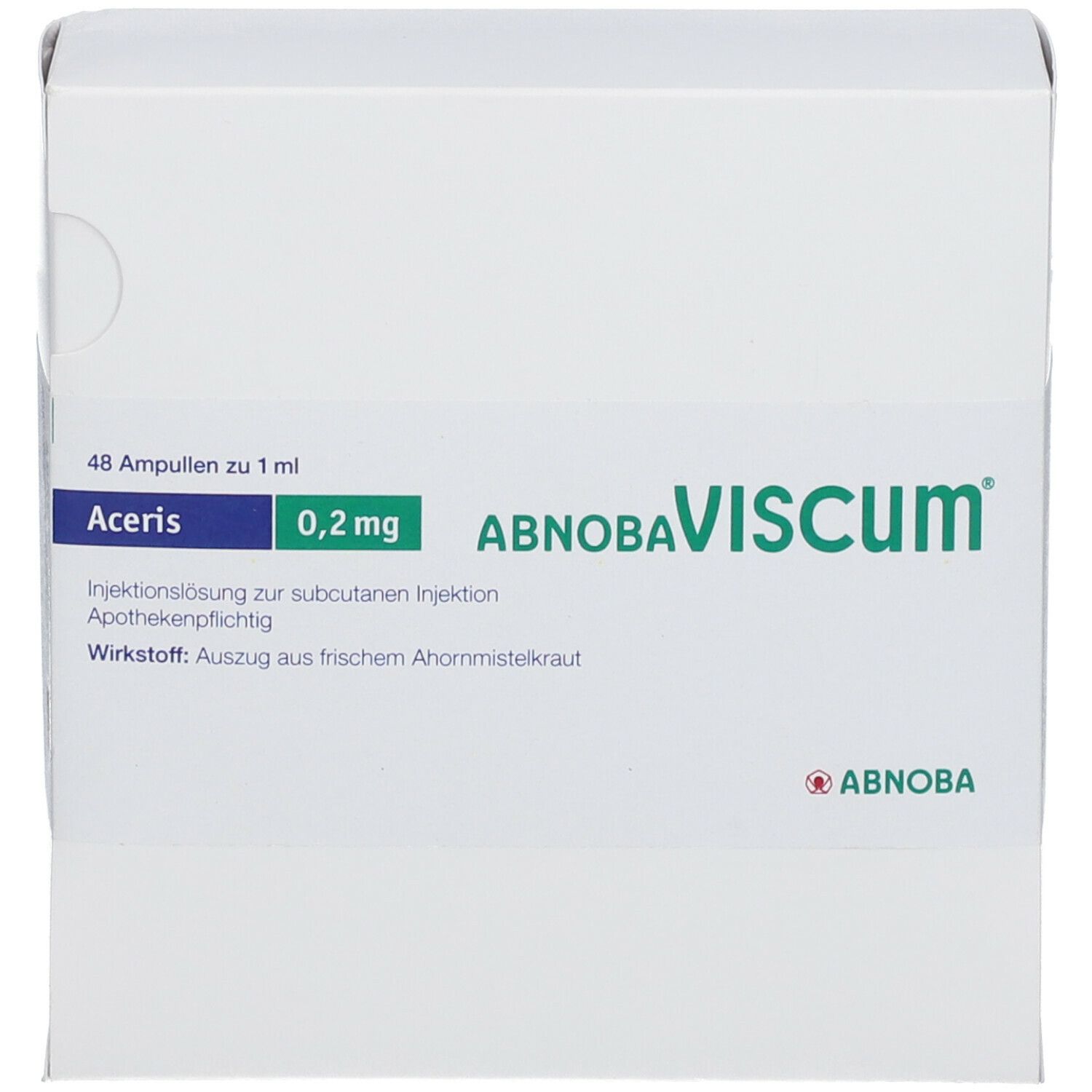 abnobaVISCUM® Aceris 0,2 mg Ampullen
