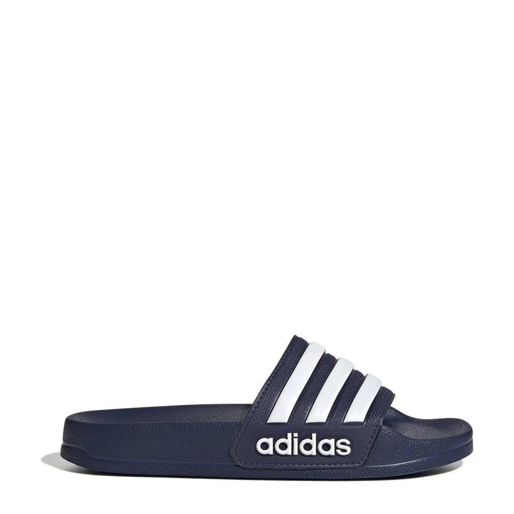 adidas Adilette Shower slippers donkerblauw/wit