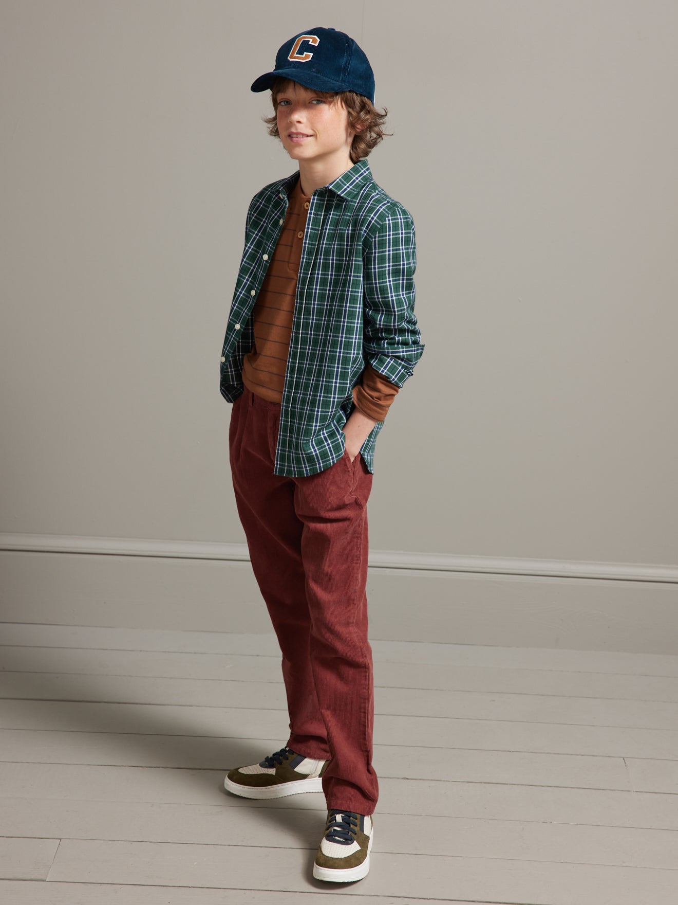 Chemise Garçon à carreaux