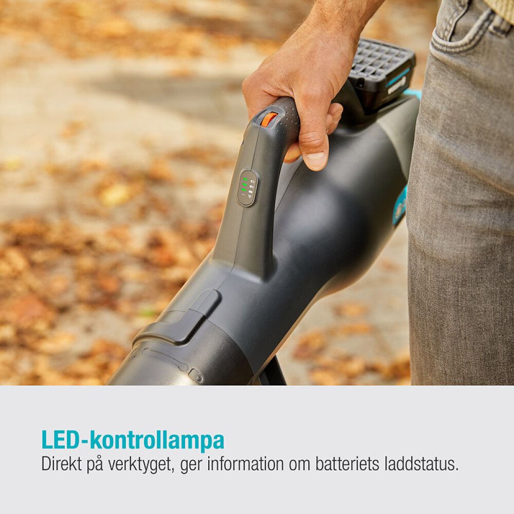 LØVBLÅSER GARDENA POWER FOR ALL POWERJET 18V 1X2,5AH