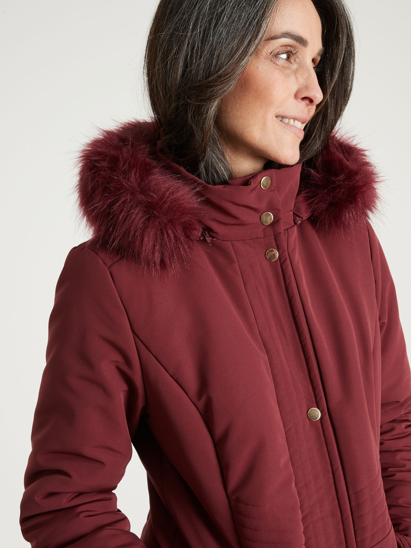 Parka déperlante stature moins d'1,60m