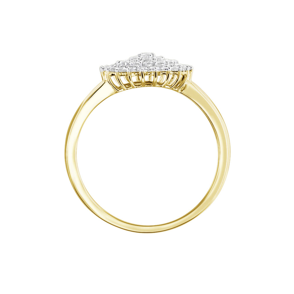 Bague Mireya Or Jaune Oxydes