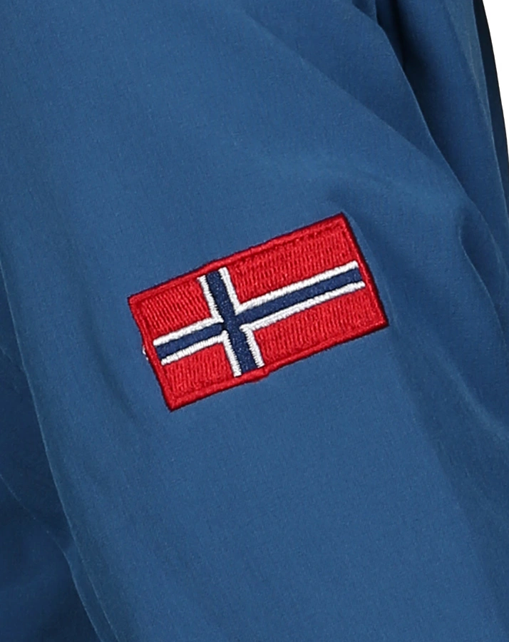 Softshell-Jacke GIRLS TROLLFJORD in midnight blue/coral