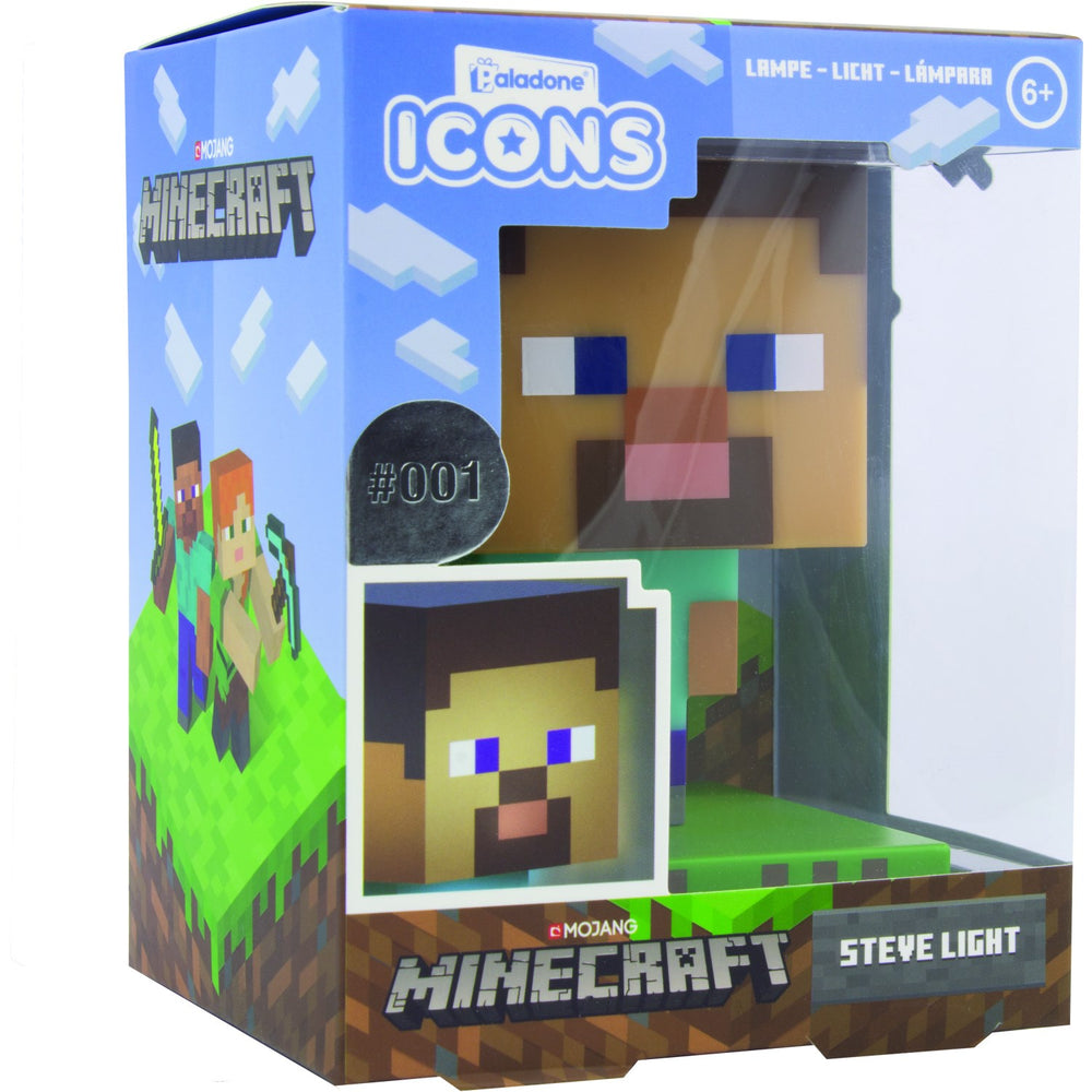 Køb Paladone Icon Light - Minecraft Steve