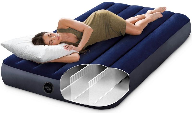 Intex Twin Dura-Beam Classic Downy Luchtbed - 191x99x22 cm