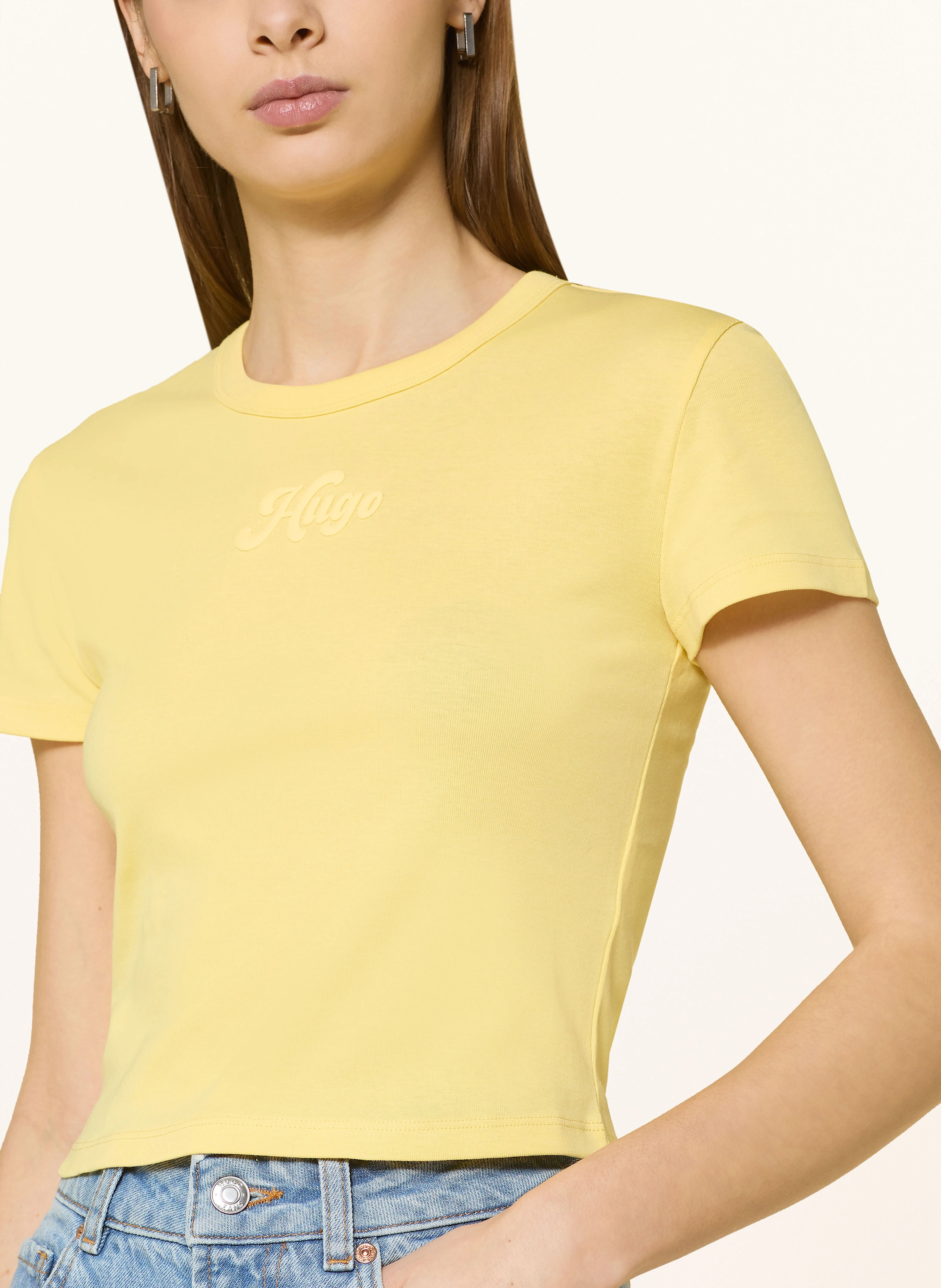 HUGO Cropped-Shirt DELANOR