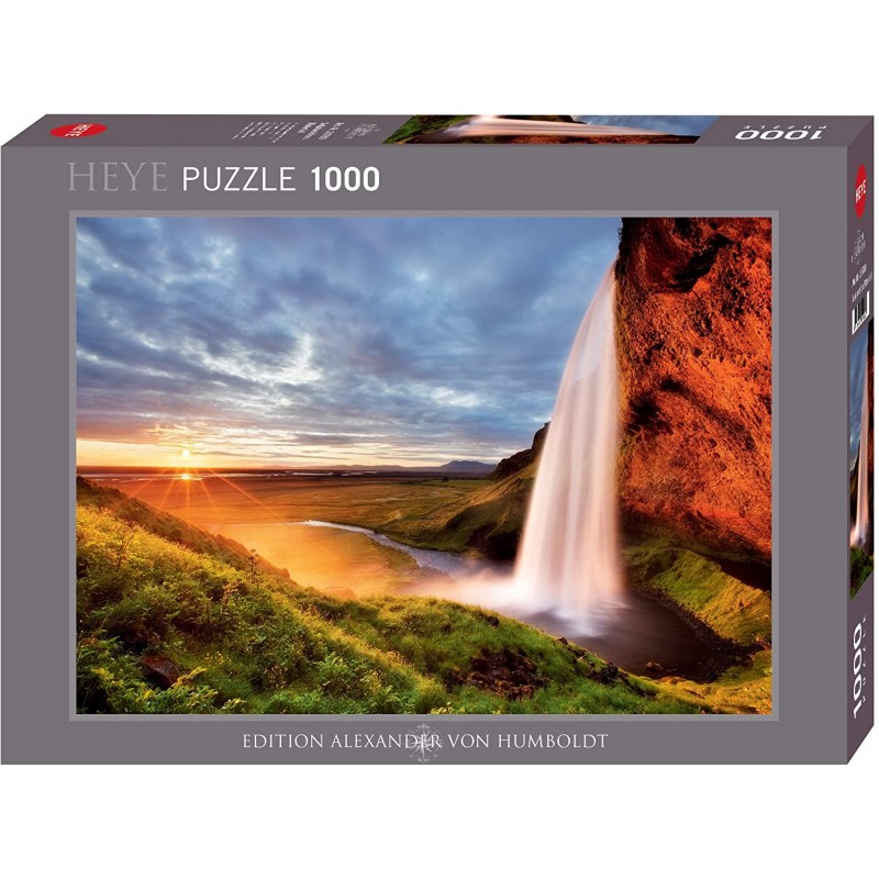 Puzzle 1000 pièces Seljalandsfoss Waterfall
