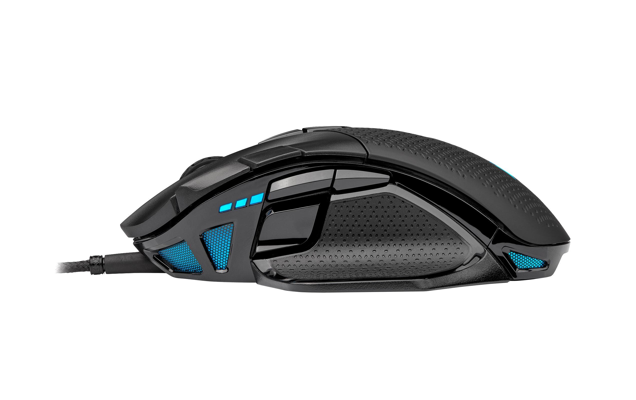Gaming-Maus Nightsword RGB Performance iCUEAnpassbare FPS/MOBA-Gaming-Maus