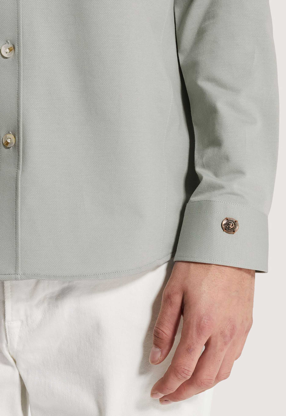 Cast Iron Twill Jersey Overhemd