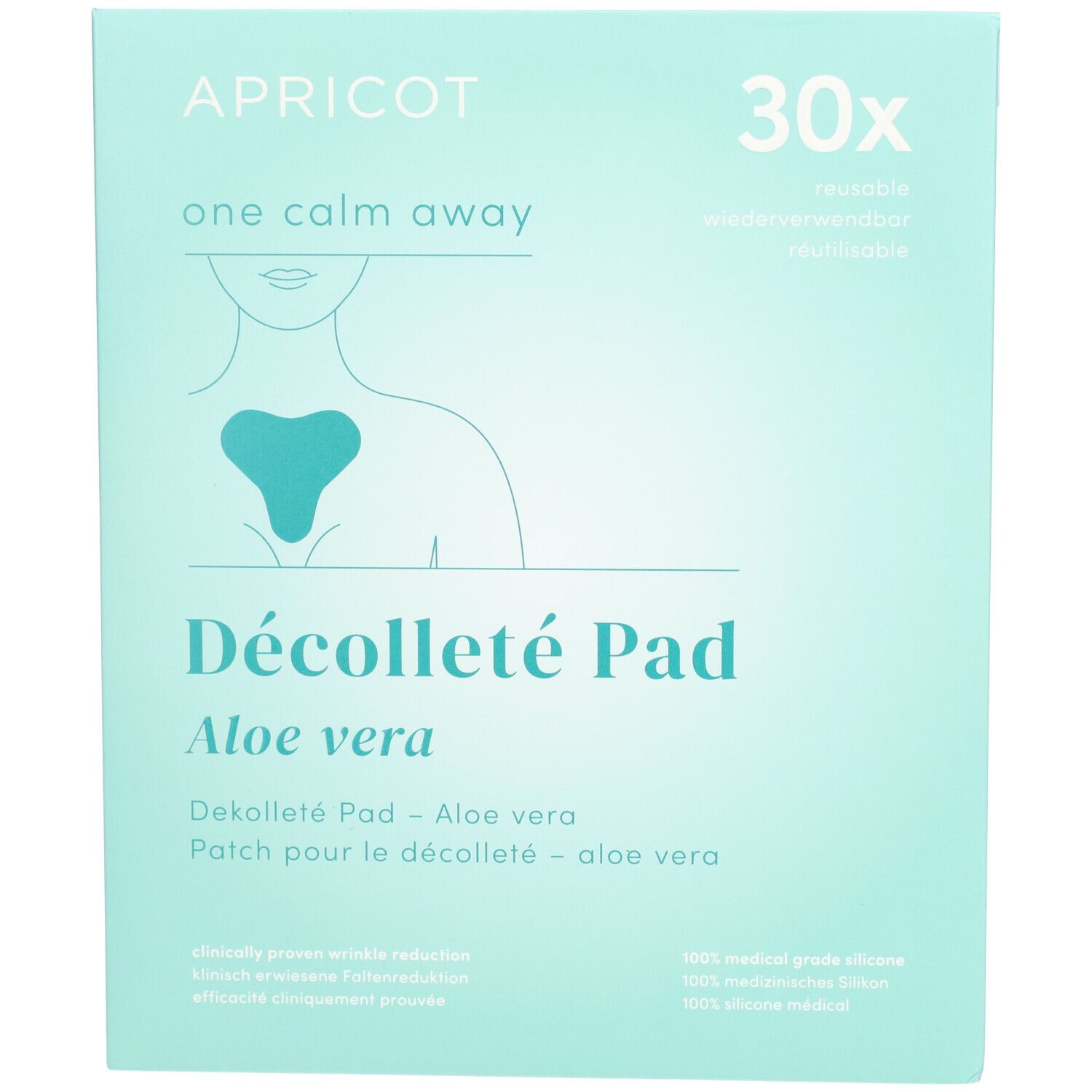 APRICOT Dekolleté Pad mit Aloe Vera