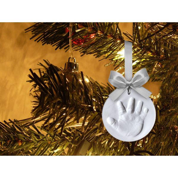 Happy Hands Ornament Kit Silver Ribbon