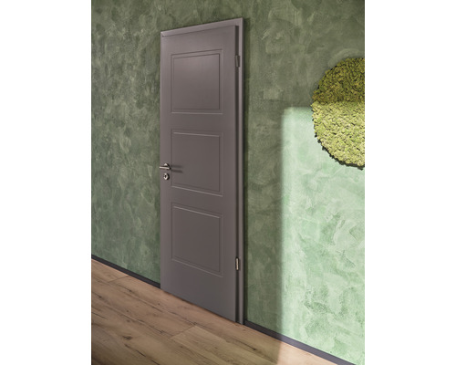 Pertura binnendeur Mila 02 gelakt edelgrijs 86x198,5 cm links