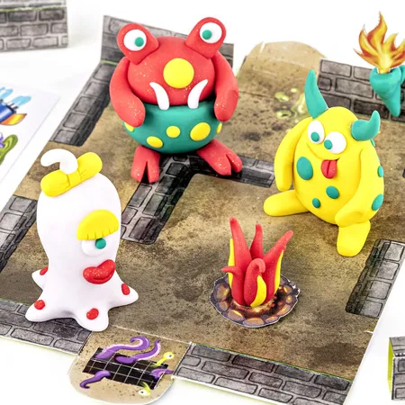 STAEDTLER® FIMO® kids Modelliermasse form&play Monster