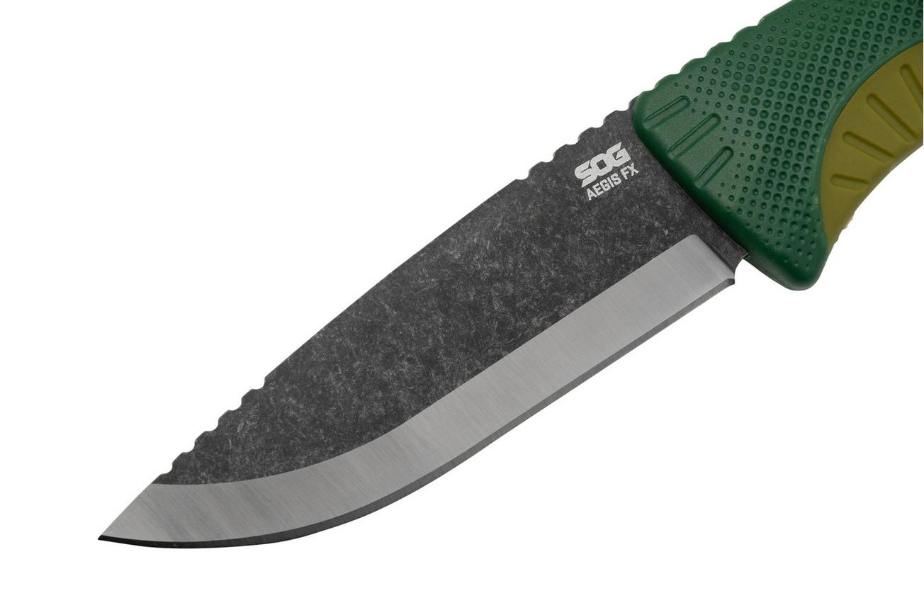SOG Aegis FX 17-41-02-41 Forest Moss Green, vaststaand mes